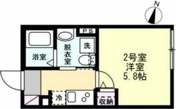 ベル エスペースの物件間取画像